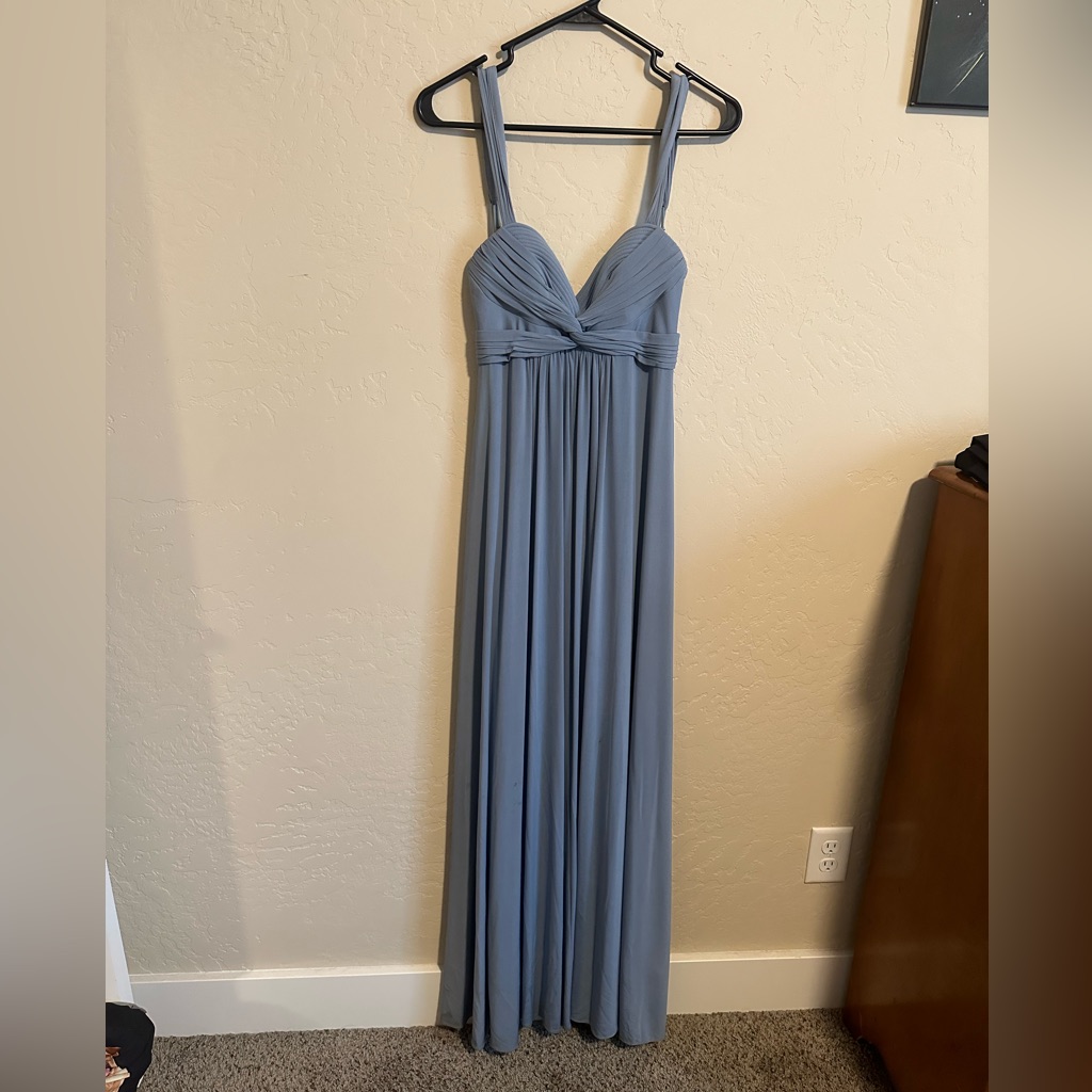 Bcbg Maxazria Blue Evening Gown Size Xs Adult. Like New.